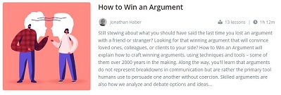 How to Win an Argument
